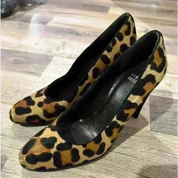 Stuart Weitzman Shoes - Stuart Weitzman animal print cowhide shoes size  8